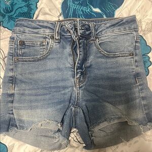 Denim Blue Women's Shorts